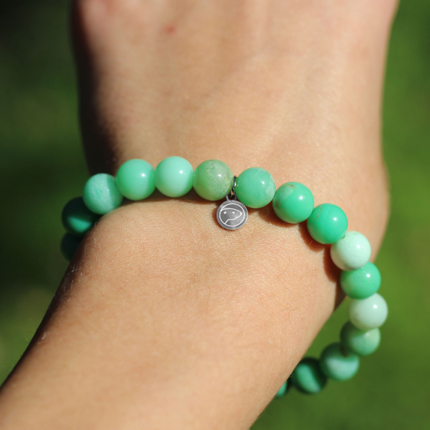 Australian Jade Chrysoprase Bracelet