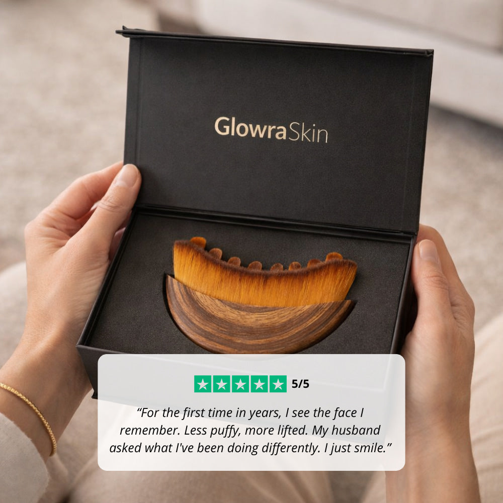 Glowra Lymphatic Contour Face Brush