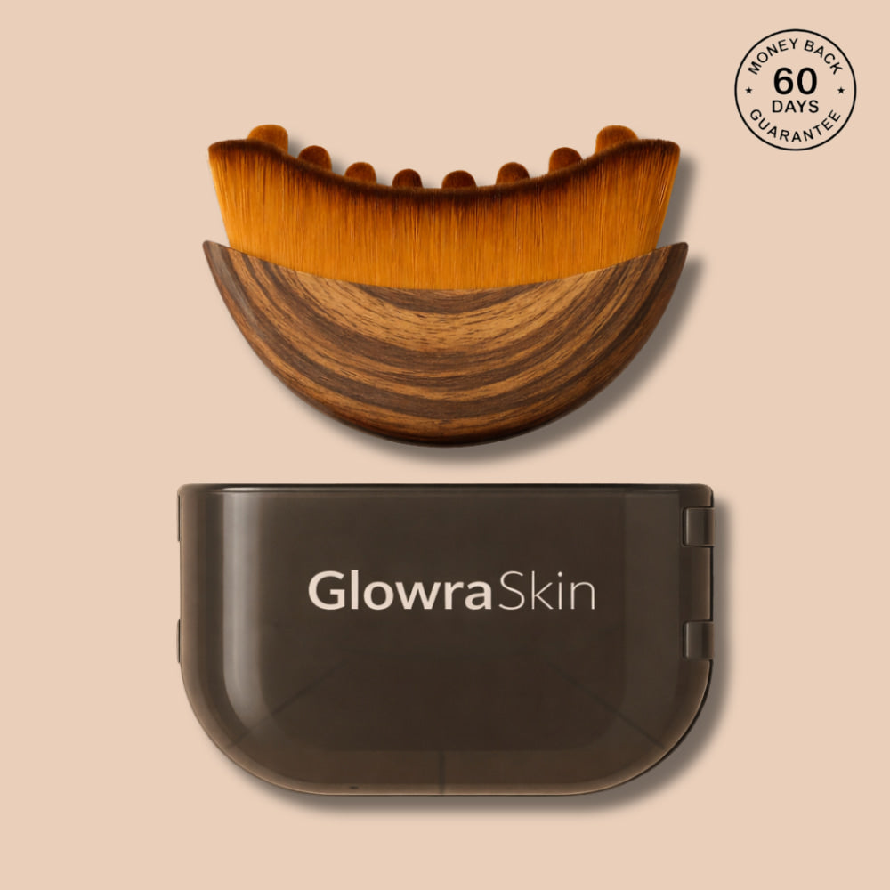 Glowra Lymphatic Contour Face Brush