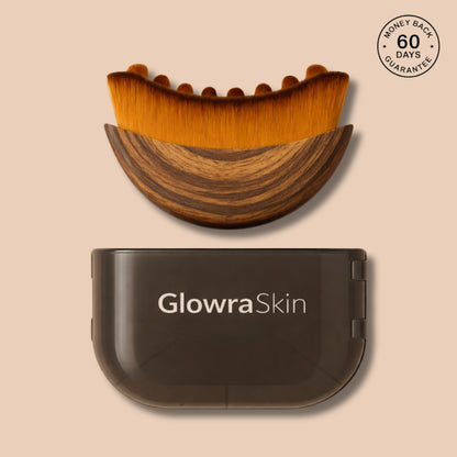 Glowra Lymphatic Contour Face Brush