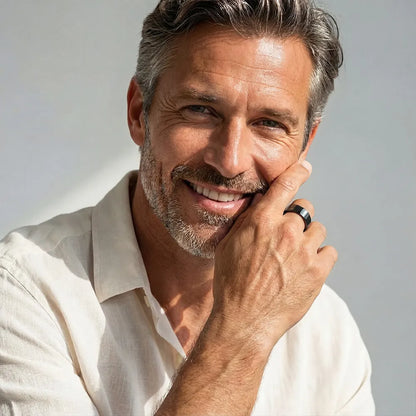 Magnos® Hematite Ring